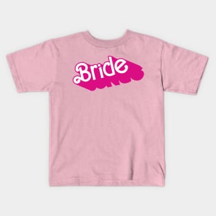 Bride Barbie logo Kids T-Shirt